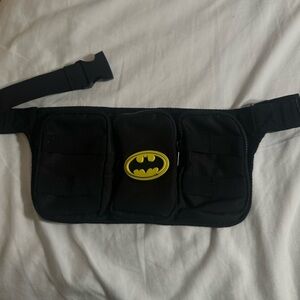 Batman Logo Black Fanny Pack